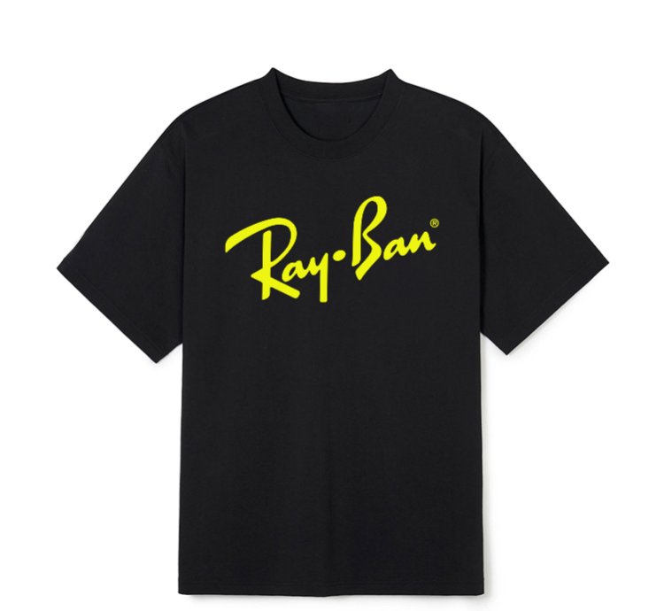 Ray Ban Googles Logo T-shirt