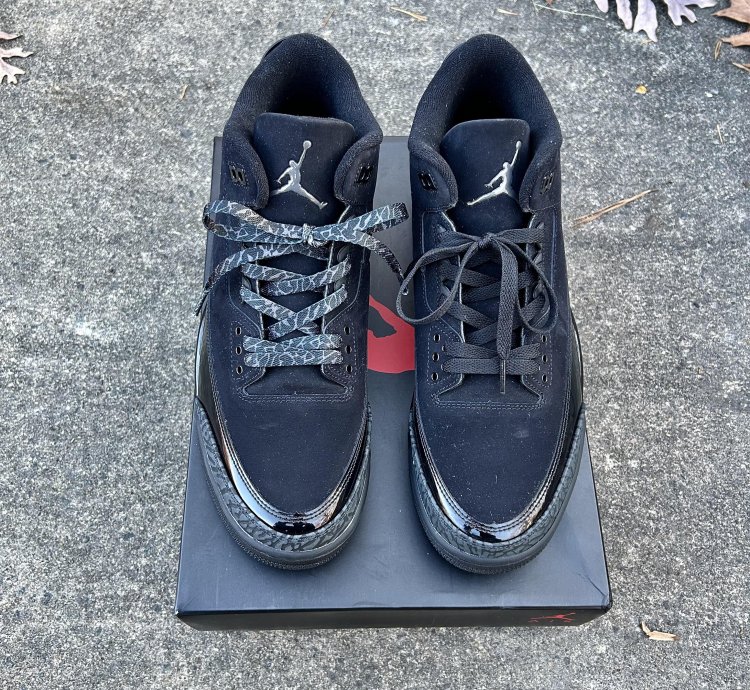 Air Jordan 3 black Cat
