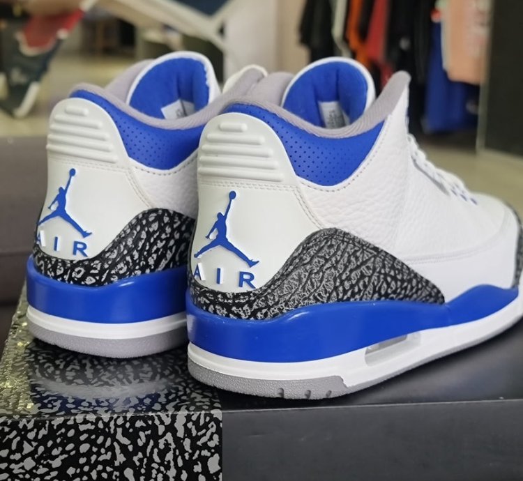 Air Jordan 3 Racer Blue Ct8532-145