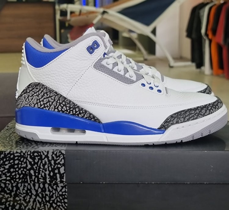 Air Jordan 3 Racer Blue Ct8532-145