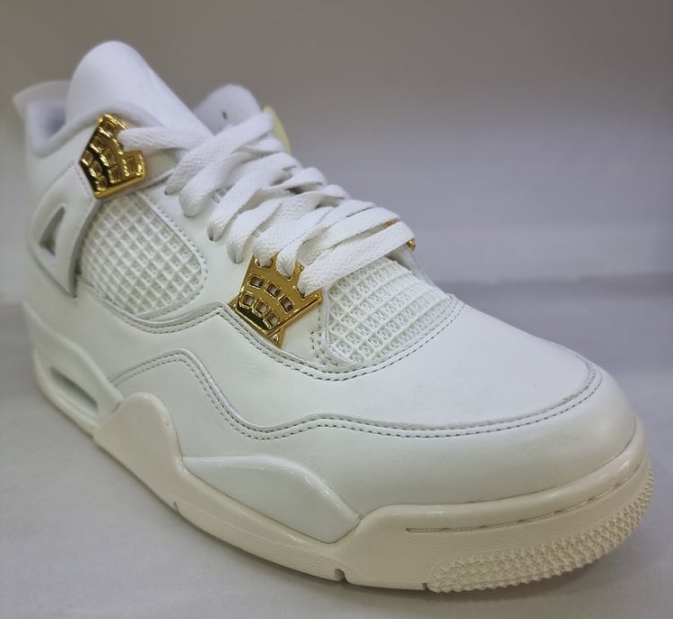 Air Jordan 4 Retro Metallic Gold - Aq9129-170