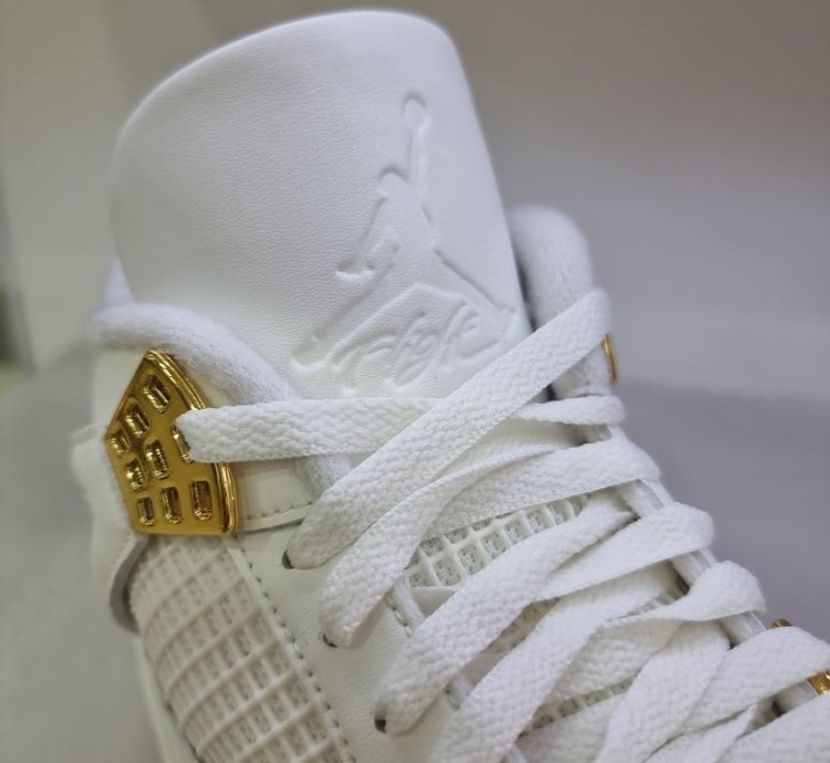 Air Jordan 4 Retro Metallic Gold - Aq9129-170
