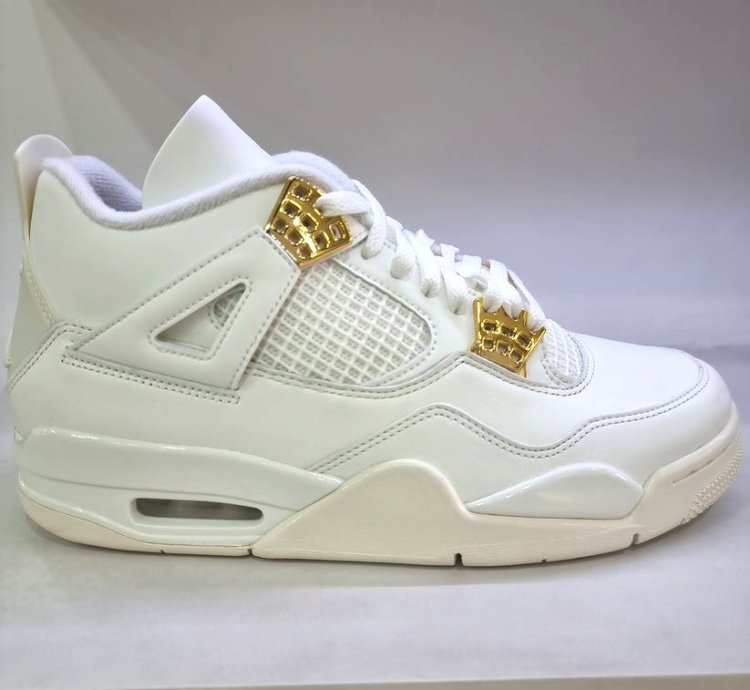Air Jordan 4 Retro Metallic Gold - Aq9129-170