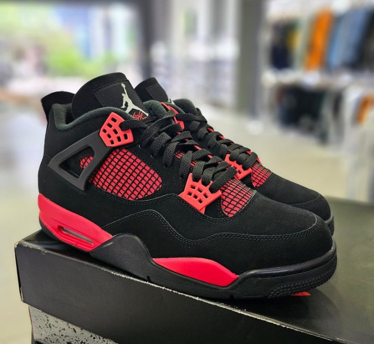 Air Jordan 4 Retro red Thunder Ct8527-016