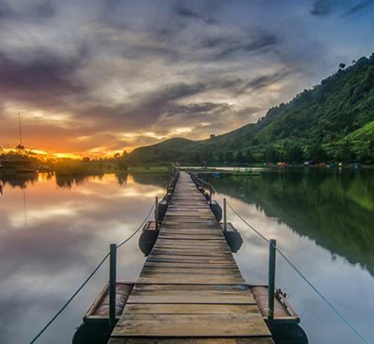 Brantas River Landscape Picture