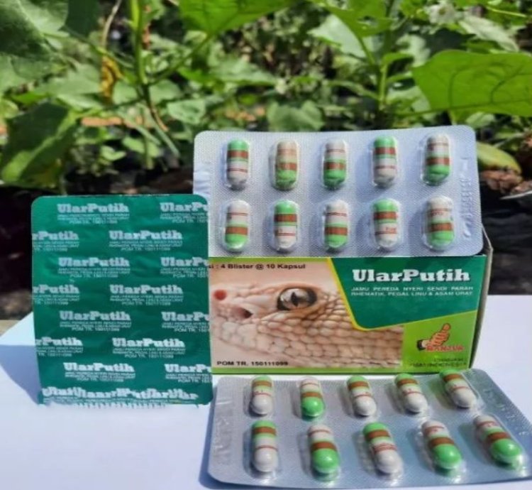 Ular Putih Capsul 43gr Herb
