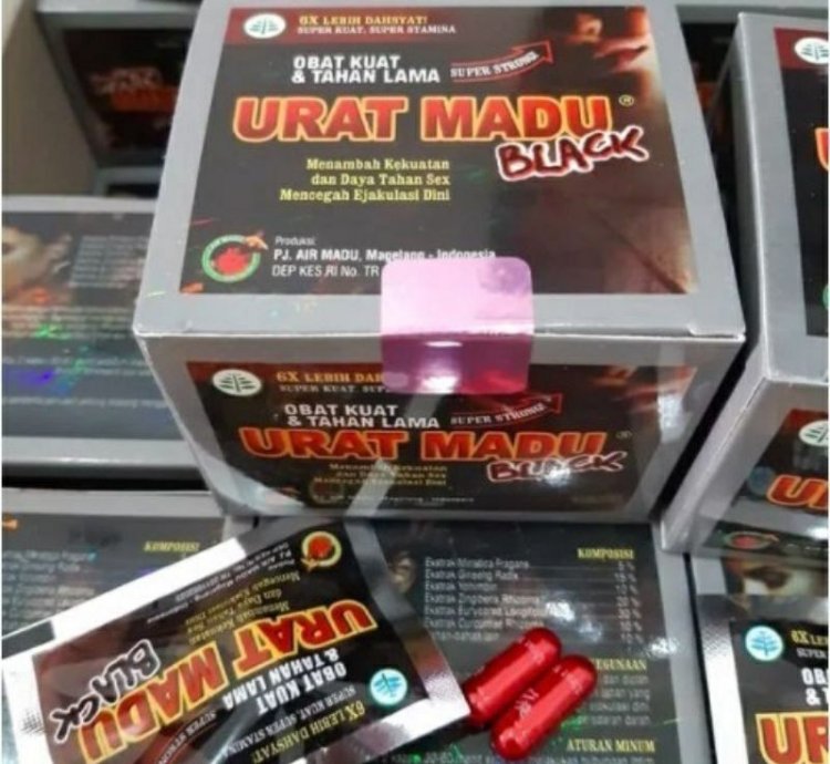 Urat Madu Black Capsul 46gr Original Herb