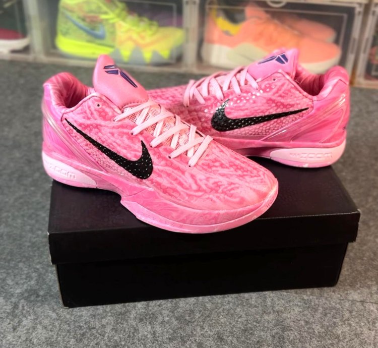 Nike Kobe 6 Strawberry Milk Colorway Pink