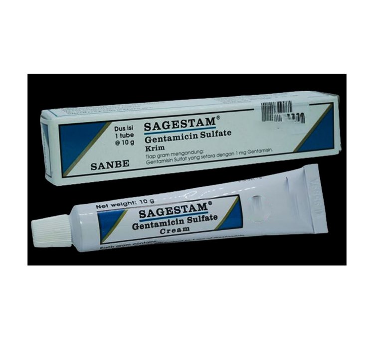 Sagestam 01percent Cream - Bacterial Skin Infection Treatment