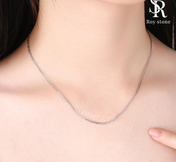 Roystone - New Nori Italy Adjust Silver 925 Chain Necklace
