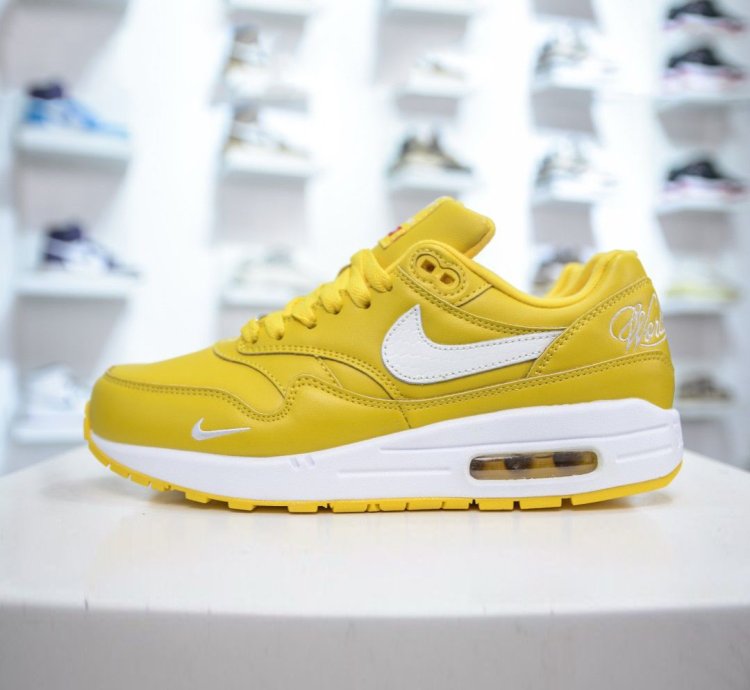 Supreme X Nike Air Max 1 87 Sp speed Yellow