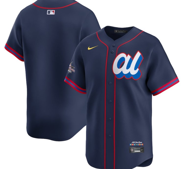 American League Navy 2025 Mlb Home Run Derby Limited Jersey