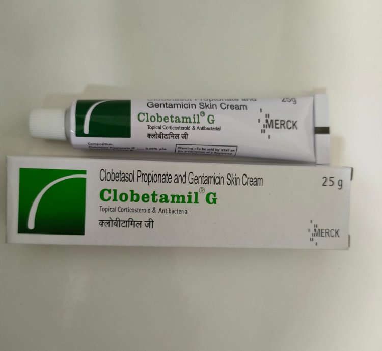 Clobetamil G Cream 25g Skin Inflammation Infection Treatment