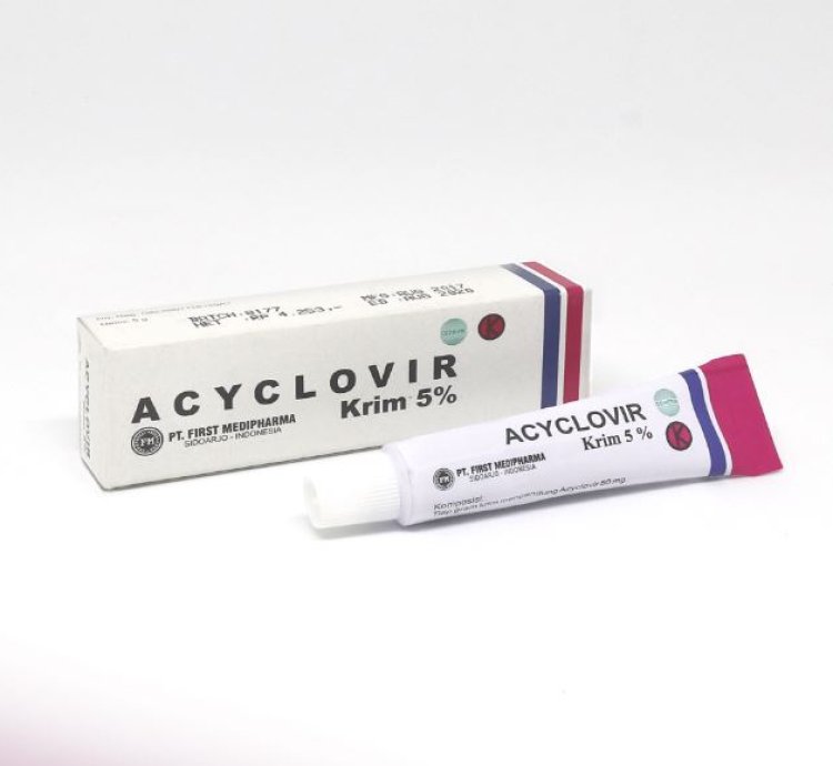 Acyclovir 5 Cream For Herpes 4 Box