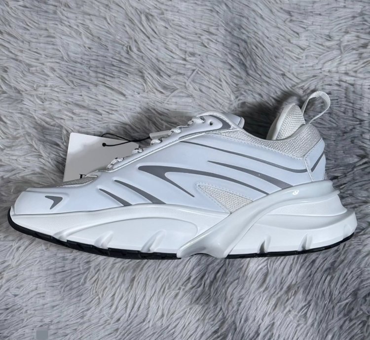 Dior B44 Blade Sneaker White Technical Mesh White Technical Fabricc