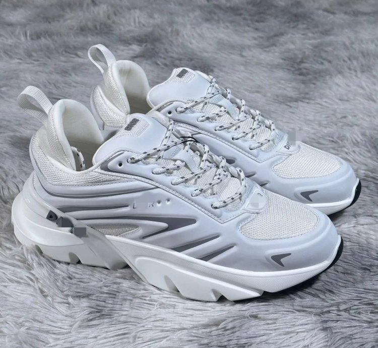 Dior B44 Blade Sneaker White Technical Mesh White Technical Fabricc