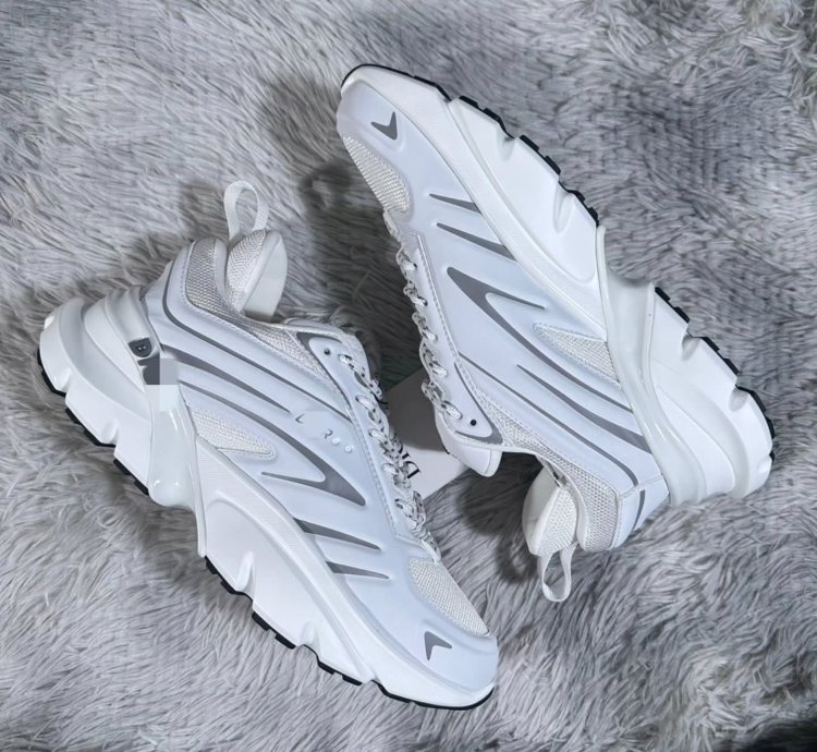Dior B44 Blade Sneaker White Technical Mesh White Technical Fabricc