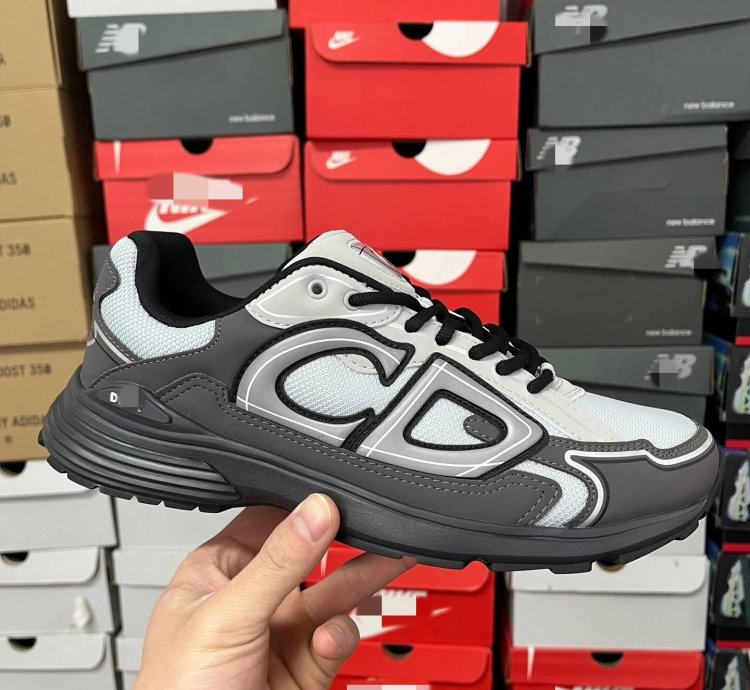 Dior B30 Low-top Sneakers Grey Anthacite