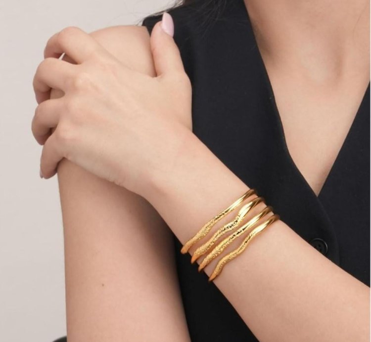 Gold Plated Anty Tarnish Bracelet