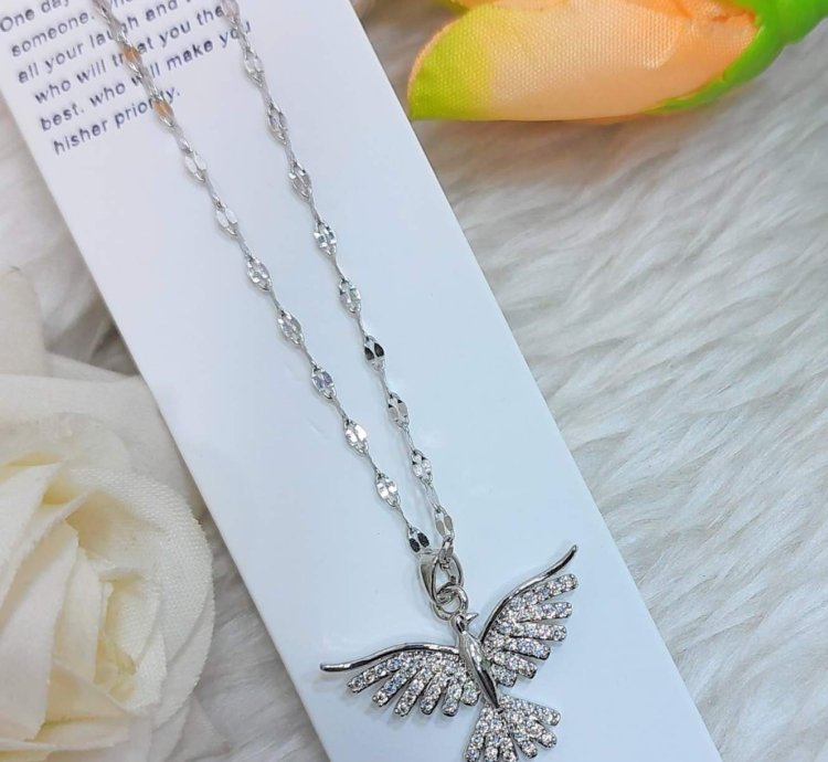 Flywings Silver Pendant