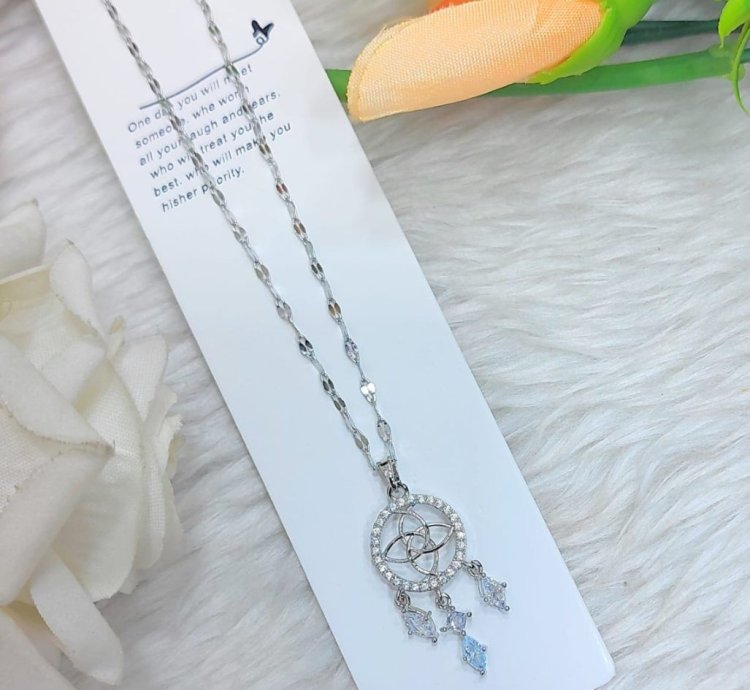 Silver Plated Charmind Pendant