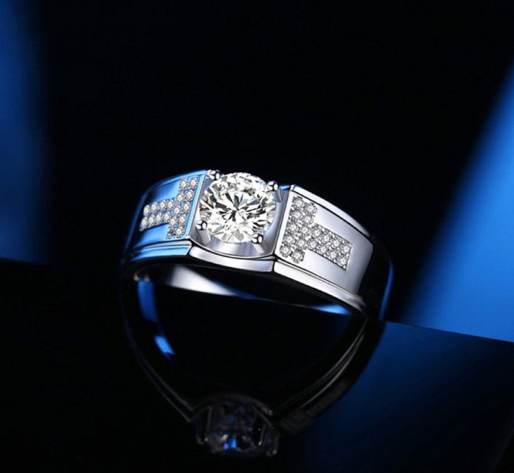 Thomas Ring Moissanite Adjustable Ring S925 - 5