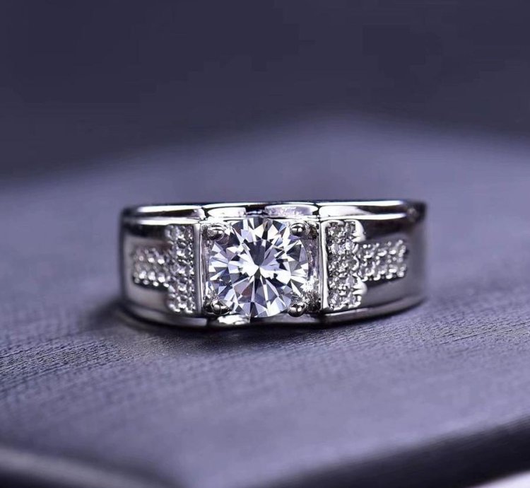 Thomas Ring Moissanite Adjustable Ring S925 - 5