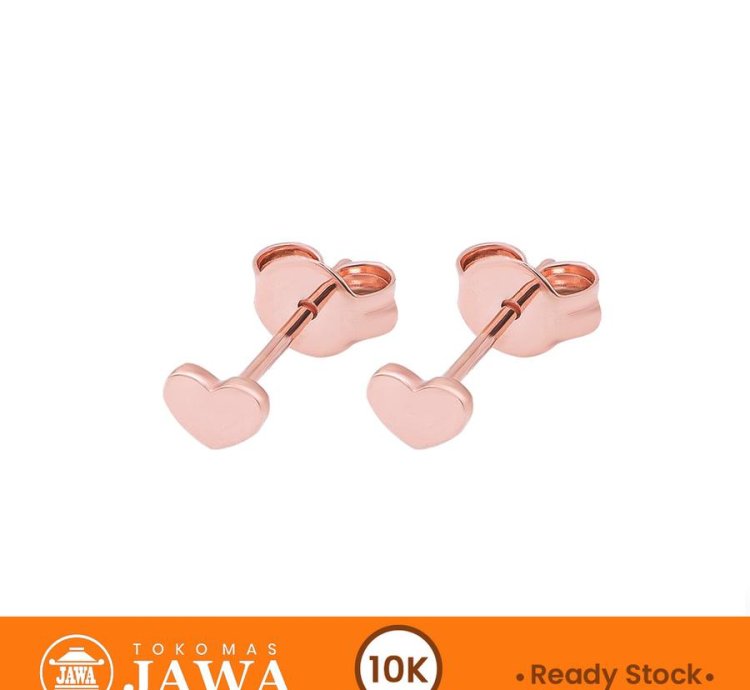 Loovie Gold Piercing 10 Carat Javanese Gold Shop - Rosegold
