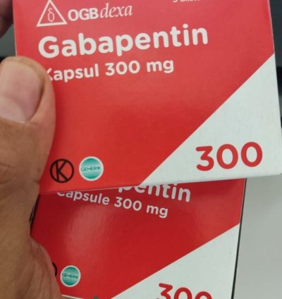 Gabapentin 300mg 1 Box Genuine Product For Nerve Pain And Epilepsy