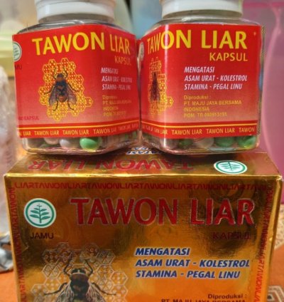 Tawon Liar Capsules Original Bottle 100gr