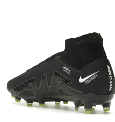 Nike Zoom Mercurial Superfly 9 Elite Ag-problack White Volt