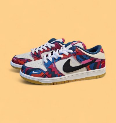 Sb Dunk Low Pro Parra Abstract Art