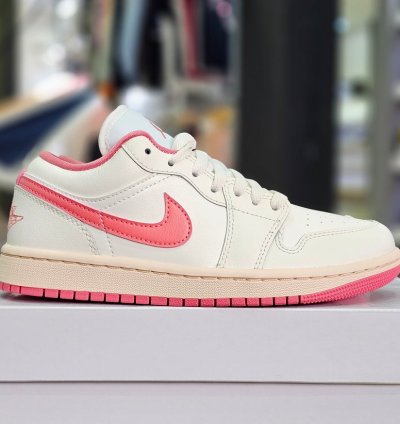 Air Jordan 1 Low Sail Ice Pink Salt