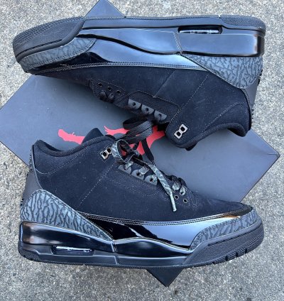 Air Jordan 3 black Cat