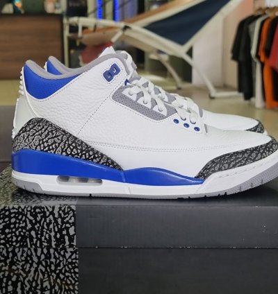 Air Jordan 3 Racer Blue Ct8532-145
