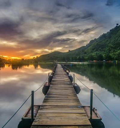 Brantas River Landscape Picture