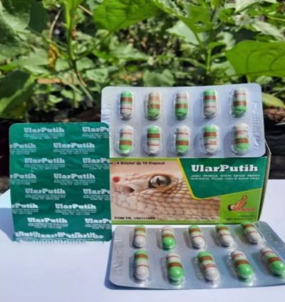 Ular Putih Capsul 43gr Herb