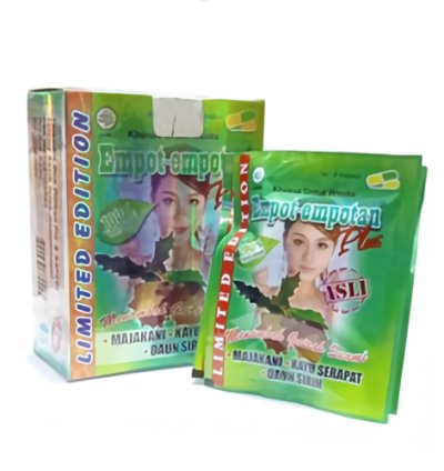 Empot Empotan Capsules 66gr Original Herb