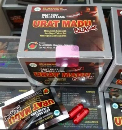 Urat Madu Black Capsul 46gr Original Herb