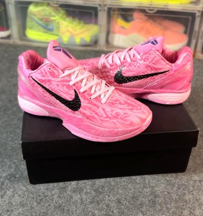 Nike Kobe 6 Strawberry Milk Colorway Pink