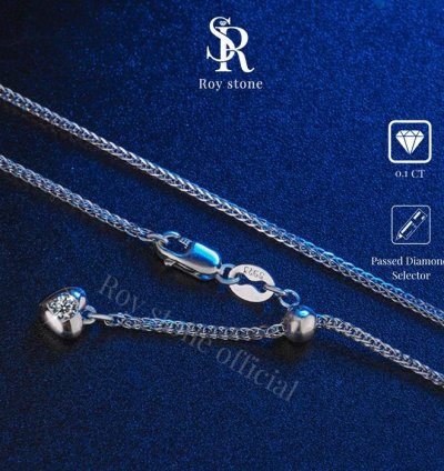 Roystone - New Nori Italy Adjust Silver 925 Chain Necklace