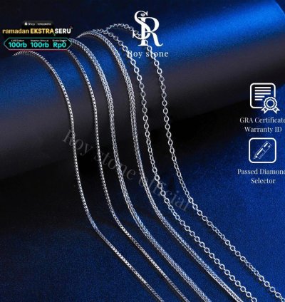 Roystone - New Nori Italy Adjust Silver 925 Chain Necklace