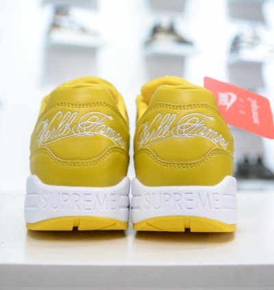 Supreme X Nike Air Max 1 87 Sp speed Yellow