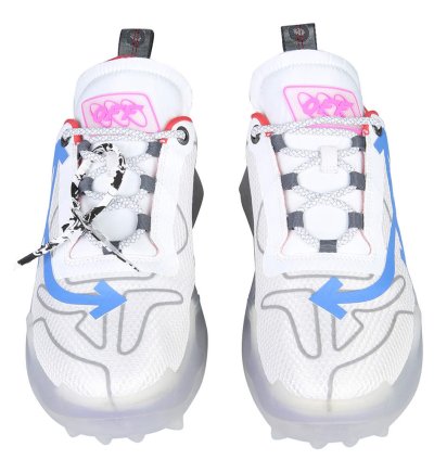 Off-white White Multicolor Leather Suede Trim Odsy Chunky Sneakers It 41