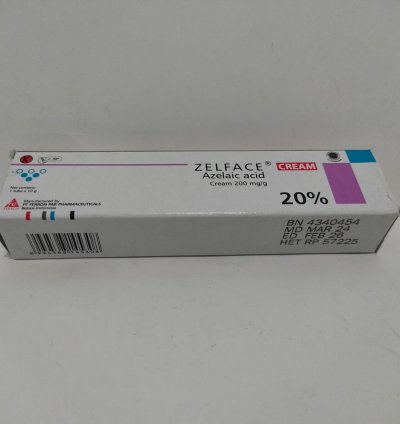 Zelface Cream 10g Azelaic Acid Anti-acne