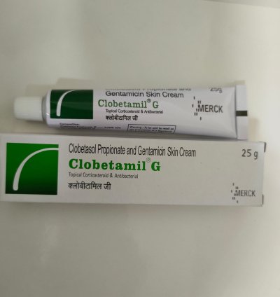 Clobetamil G Cream 25g Skin Inflammation Infection Treatment