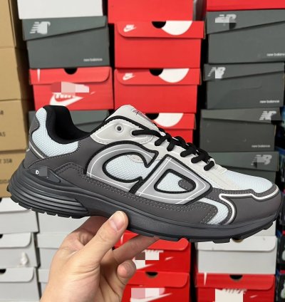 Dior B30 Low-top Sneakers Grey Anthacite