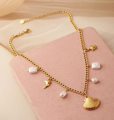 Gold Plated Charming Necklace