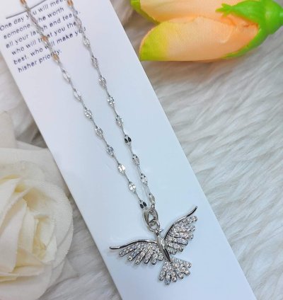 Flywings Silver Pendant