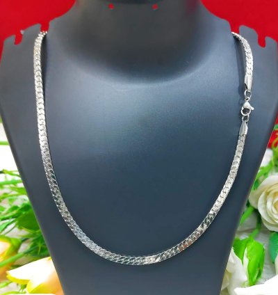 Mans Professional Silver Chain